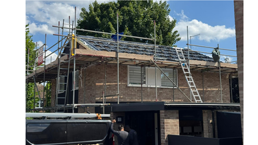 GSE in roof ITS Technologies installation